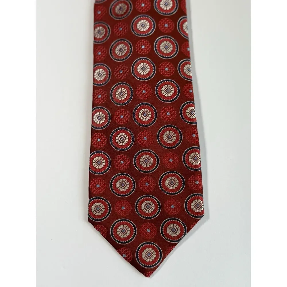Daniel CREMIEUX‎ Signature Collection Red 100% Silk Tie Limited Edition 495/558